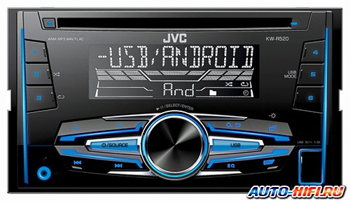 Автомагнитола JVC KW-R520Q Автомагнитола JVC KW-R520Q