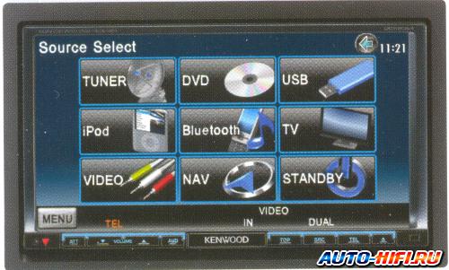 Автомагнитола Kenwood DDX6054