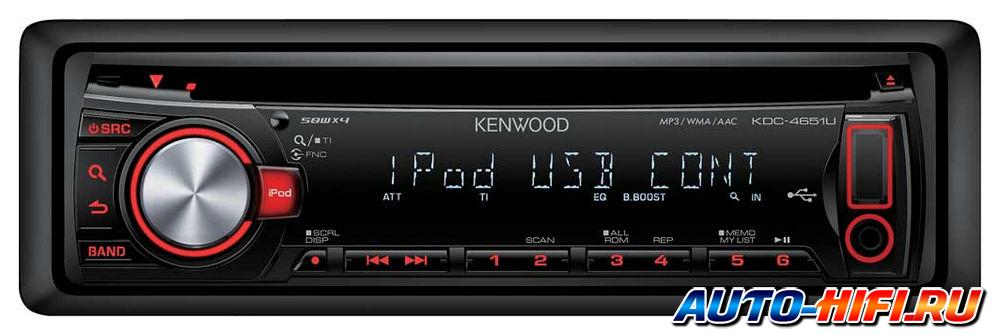 Автомагнитола Kenwood KDC-4651URY Автомагнитола Kenwood KDC-4651URY