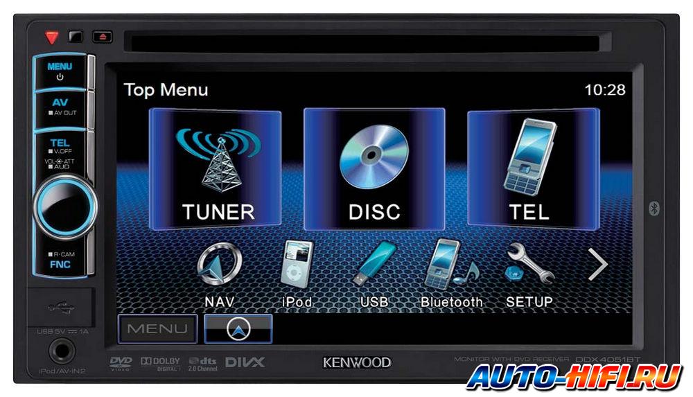 Автомагнитола Kenwood DDX4051BT Автомагнитола Kenwood DDX4051BT