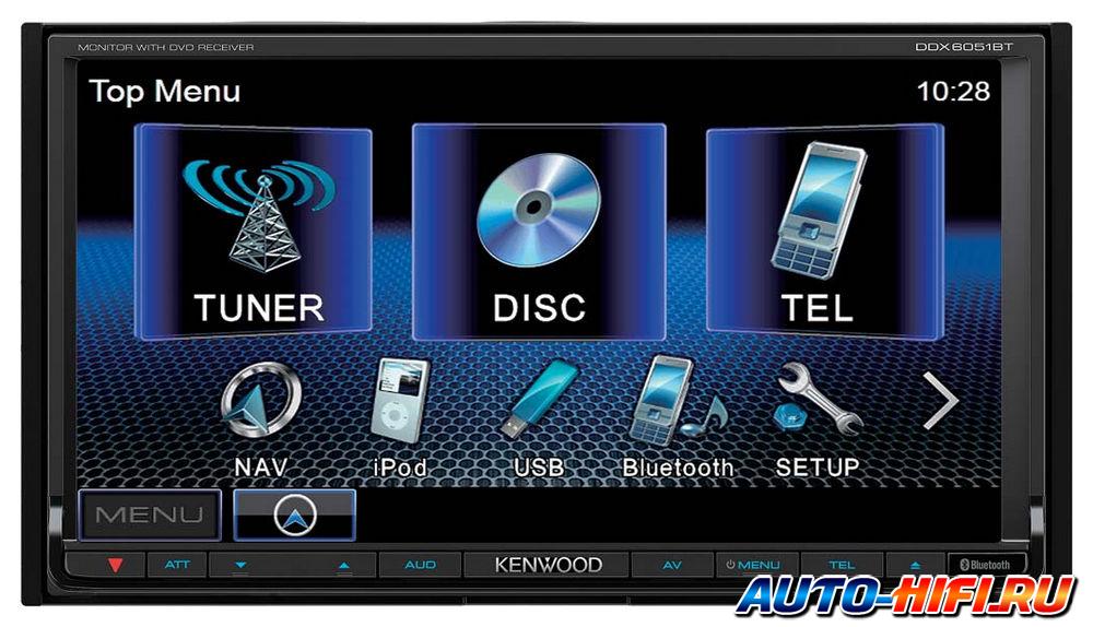 Автомагнитола Kenwood DDX6051BT Автомагнитола Kenwood DDX6051BT