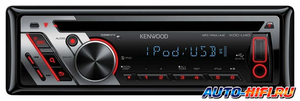 Автомагнитола Kenwood KDC-U40R Автомагнитола Kenwood KDC-U40R