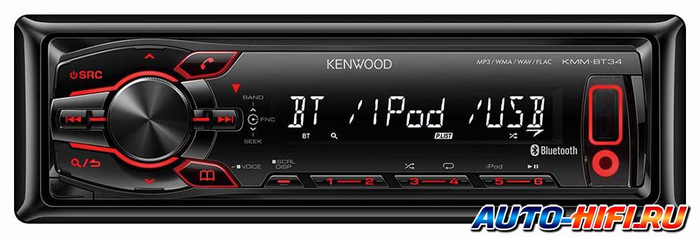 Автомагнитола Kenwood KMM-BT34 Автомагнитола Kenwood KMM-BT34