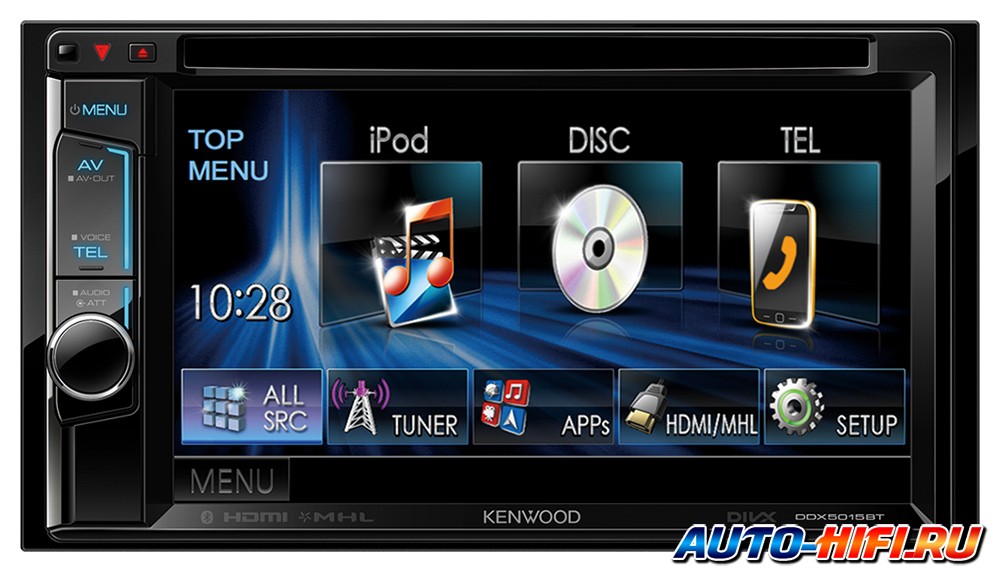 Автомагнитола Kenwood DDX5015BTR Автомагнитола Kenwood DDX5015BTR