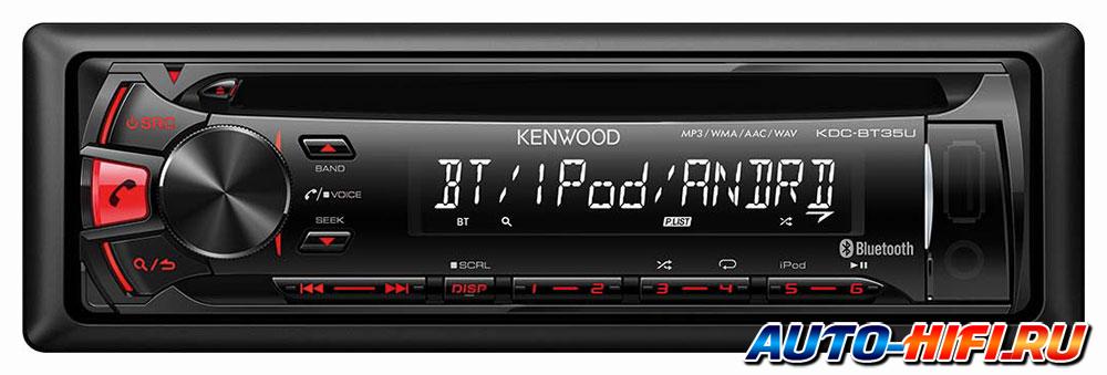 Автомагнитола Kenwood KDC-BT35U Автомагнитола Kenwood KDC-BT35U