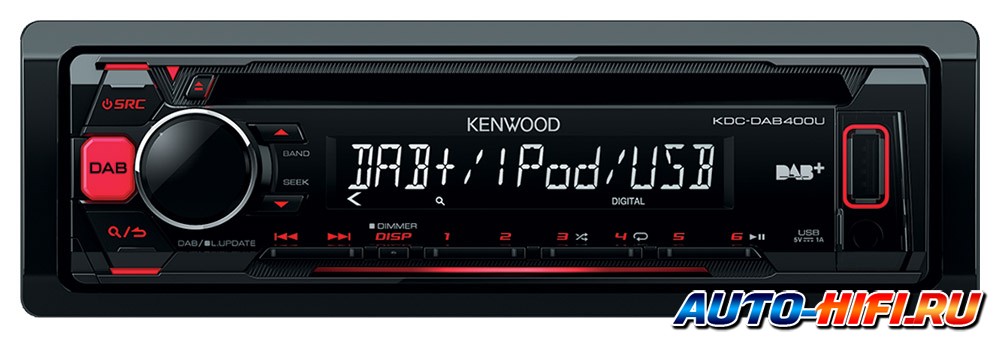 Автомагнитола Kenwood KDC-DAB400U Автомагнитола Kenwood KDC-DAB400U