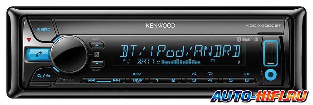 Автомагнитола Kenwood KDC-X5000BT Автомагнитола Kenwood KDC-X5000BT