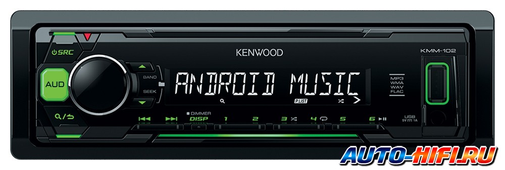 Автомагнитола Kenwood KMM-102GY Автомагнитола Kenwood KMM-102GY