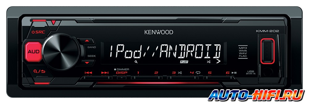 Автомагнитола Kenwood KMM-202 Автомагнитола Kenwood KMM-202