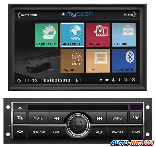 Автомагнитола MyDean 3094 Автомагнитола MyDean 3094