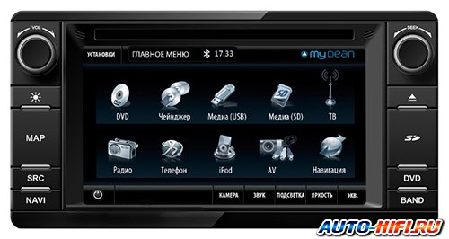 Автомагнитола MyDean 7206 Автомагнитола MyDean 7206