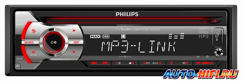 Автомагнитола Philips CEM2101R/51 Автомагнитола Philips CEM2101R/51