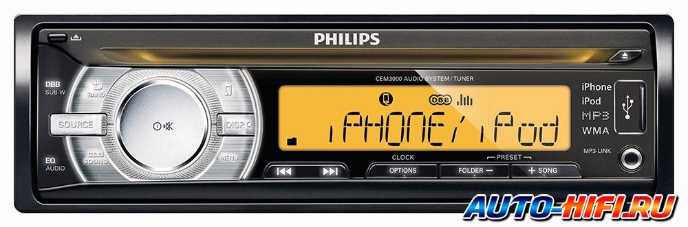 Автомагнитола Philips CEM3000/51 Автомагнитола Philips CEM3000/51