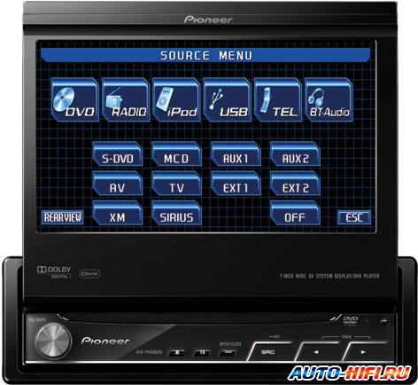 Автомагнитола Pioneer AVH-P5100DVD Автомагнитола Pioneer AVH-P5100DVD