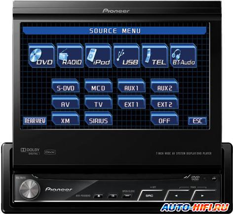 Автомагнитола Pioneer AVH-P5100DVD