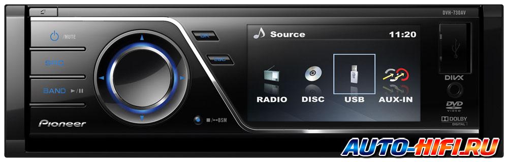 Автомагнитола Pioneer DVH-730AV Автомагнитола Pioneer DVH-730AV