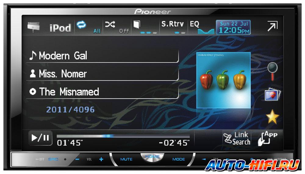 Автомагнитола Pioneer AVH-P3400DVD Автомагнитола Pioneer AVH-P3400DVD