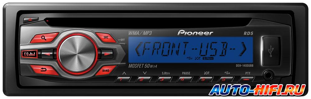Автомагнитола Pioneer DEH-1400UBB Автомагнитола Pioneer DEH-1400UBB