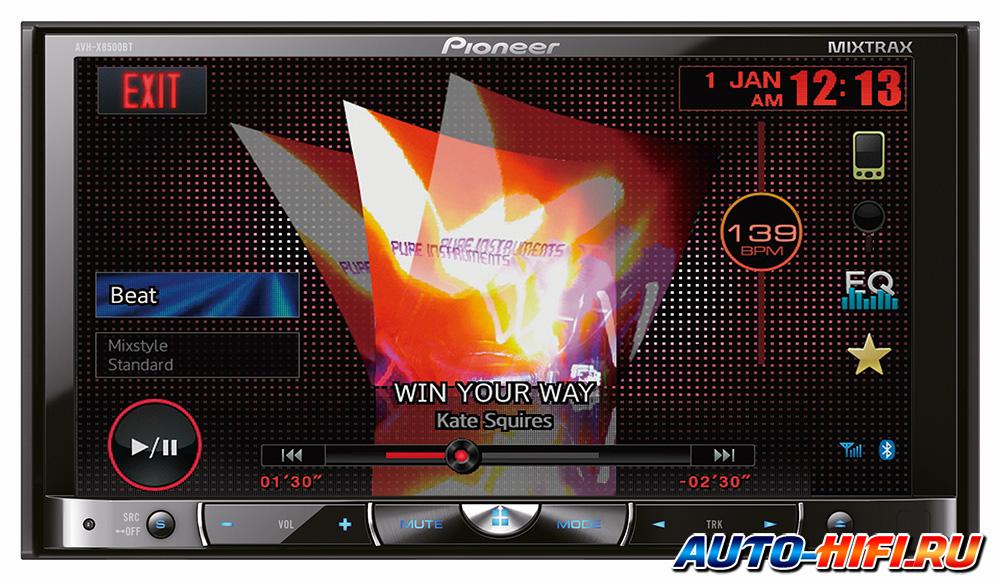 Автомагнитола Pioneer AVH-X8500BT Автомагнитола Pioneer AVH-X8500BT