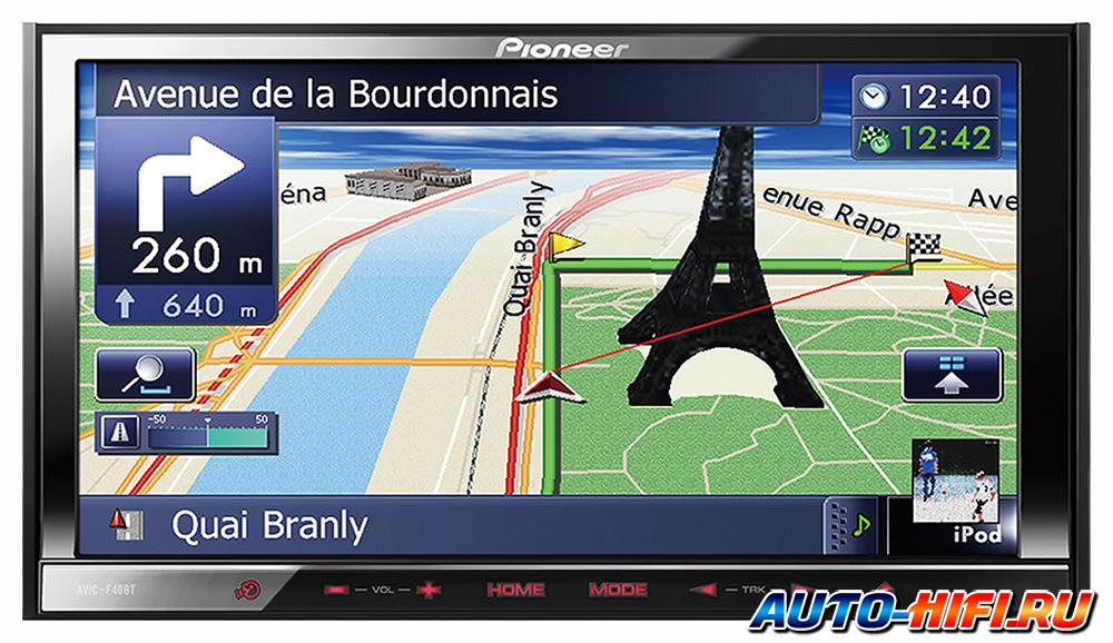 Автомагнитола Pioneer AVIC-F40BT Автомагнитола Pioneer AVIC-F40BT