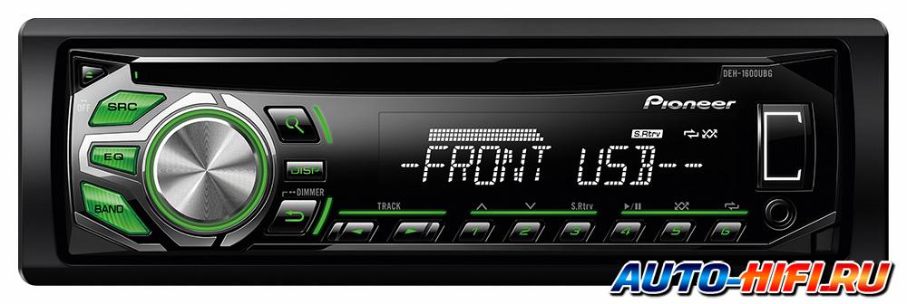 Автомагнитола Pioneer DEH-1600UBG Автомагнитола Pioneer DEH-1600UBG