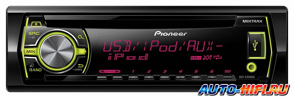 Автомагнитола Pioneer DEH-X3500UI Автомагнитола Pioneer DEH-X3500UI