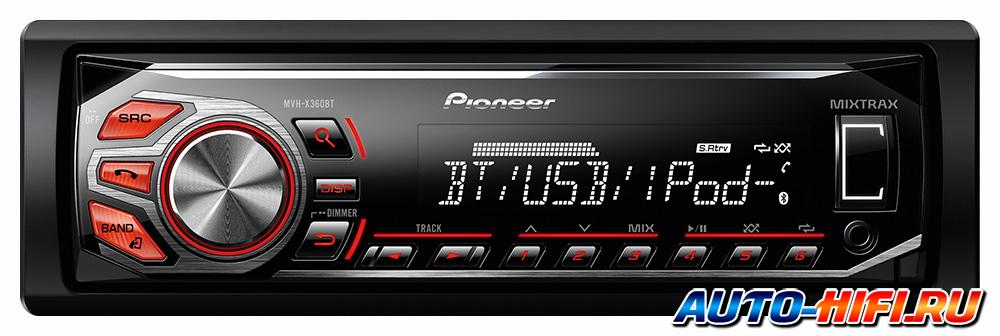 Pioneer Mvh X360bt  -  5