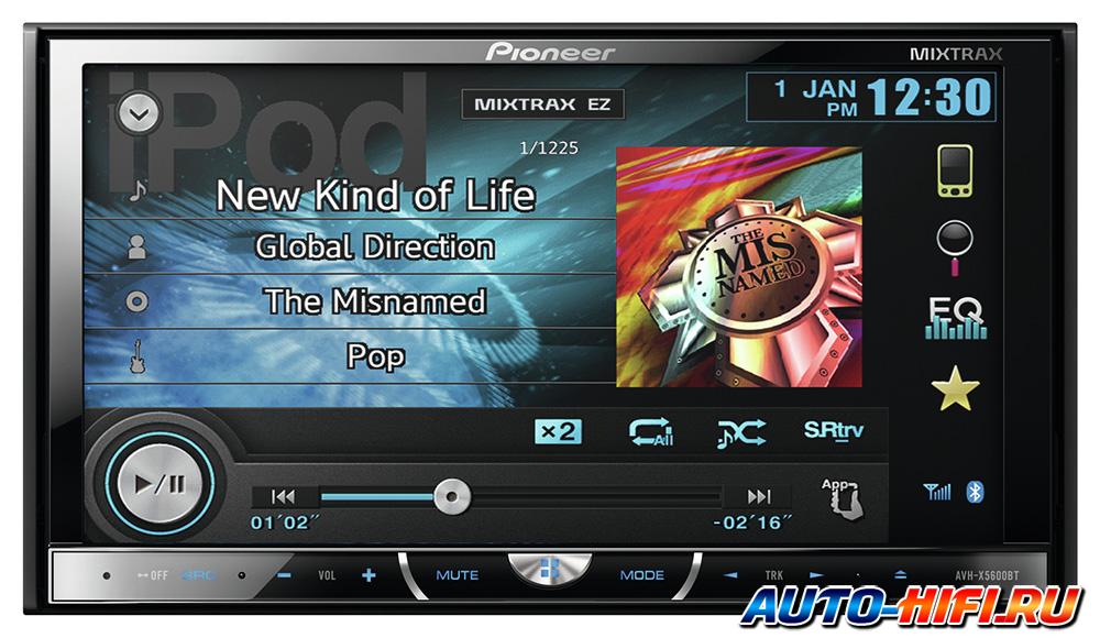 Автомагнитола Pioneer AVH-X5600BT Автомагнитола Pioneer AVH-X5600BT