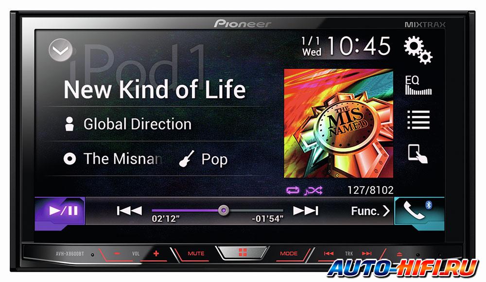 Автомагнитола Pioneer AVH-X8600BT Автомагнитола Pioneer AVH-X8600BT