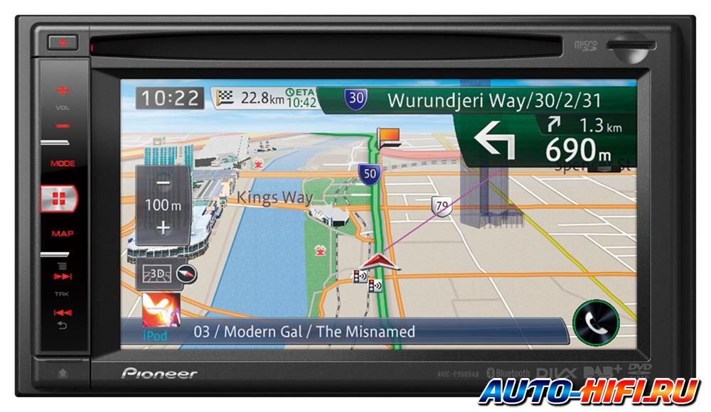 Автомагнитола Pioneer AVIC-F950DAB Автомагнитола Pioneer AVIC-F950DAB