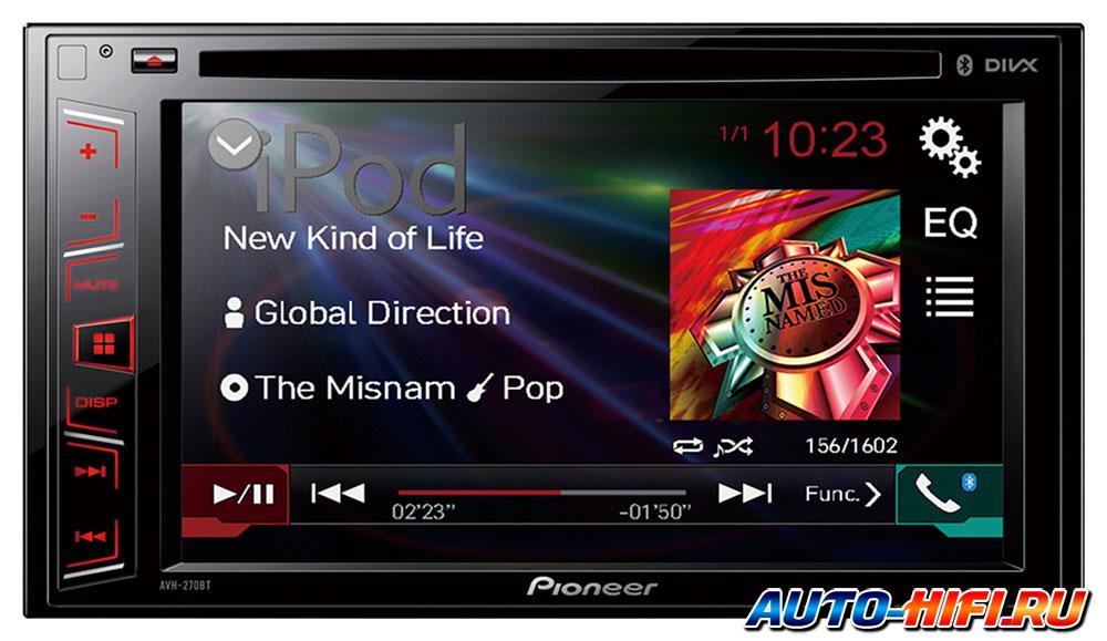 Автомагнитола Pioneer AVH-270BT Автомагнитола Pioneer AVH-270BT
