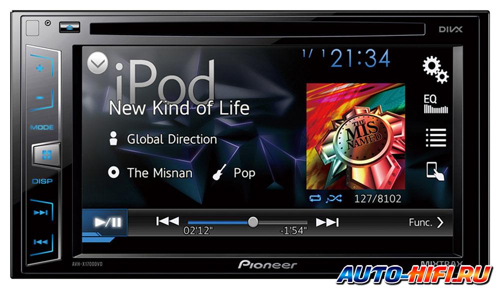 Автомагнитола Pioneer AVH-X1700DVD Автомагнитола Pioneer AVH-X1700DVD