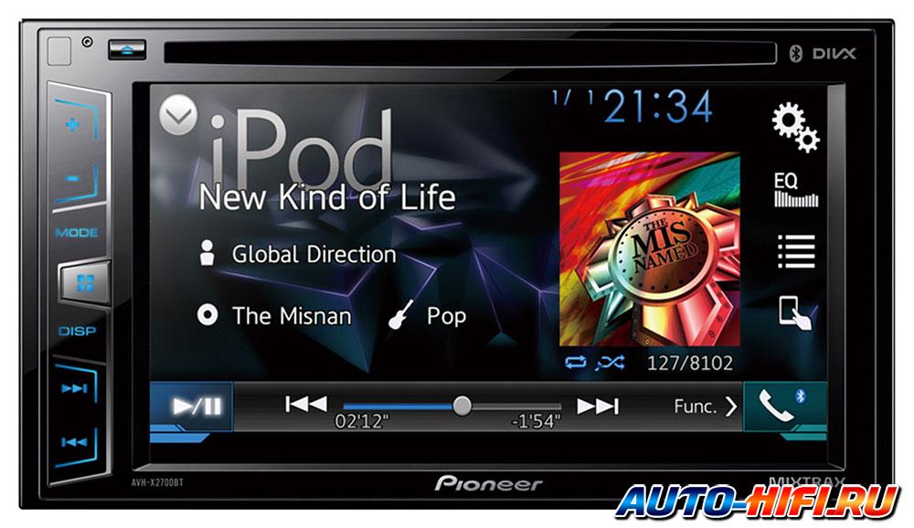 Автомагнитола Pioneer AVH-X2700BT Автомагнитола Pioneer AVH-X2700BT