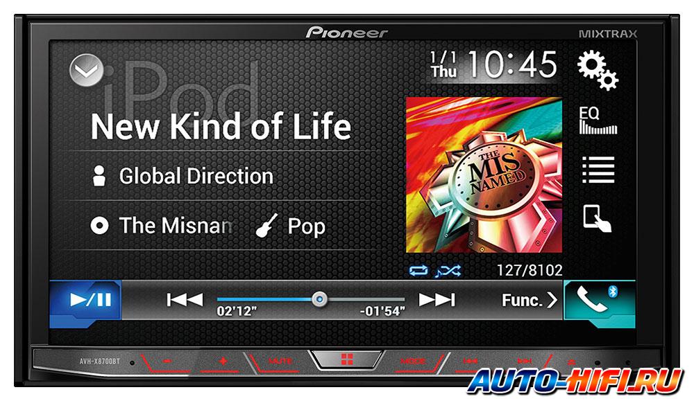 Автомагнитола Pioneer AVH-X8700BT Автомагнитола Pioneer AVH-X8700BT