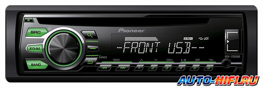 Автомагнитола Pioneer DEH-1700UBG Автомагнитола Pioneer DEH-1700UBG
