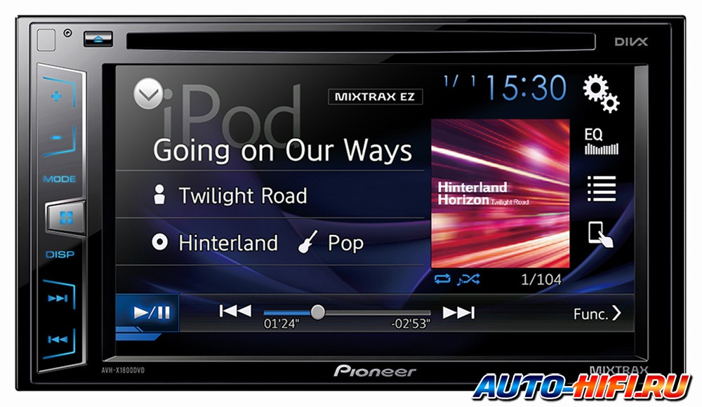 Автомагнитола Pioneer AVH-X1800DVD Автомагнитола Pioneer AVH-X1800DVD