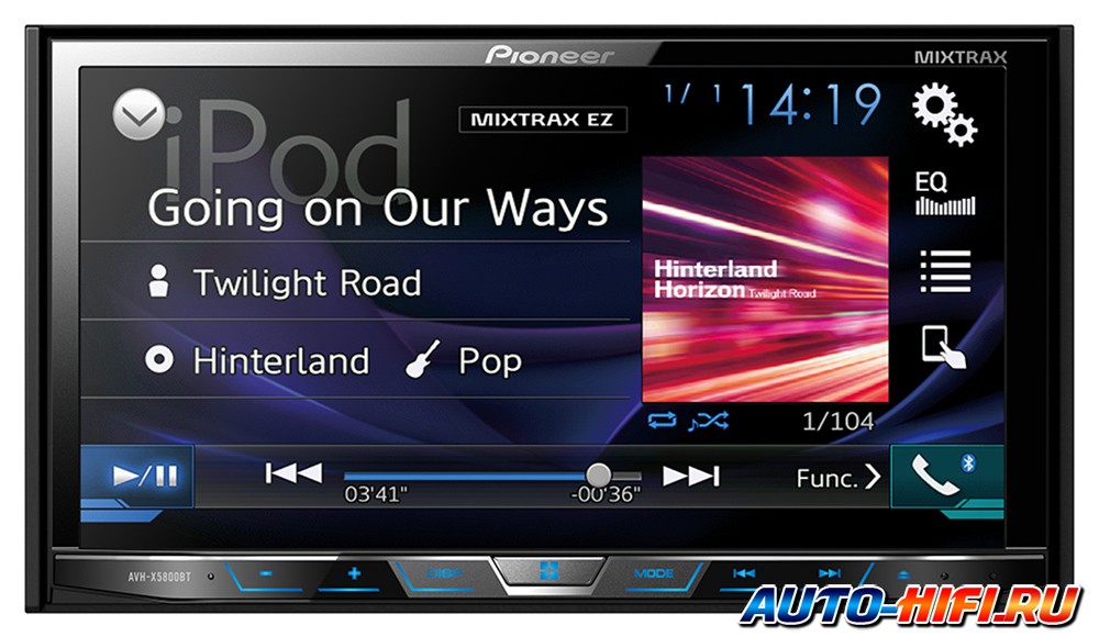 Автомагнитола Pioneer AVH-X5800BT Автомагнитола Pioneer AVH-X5800BT