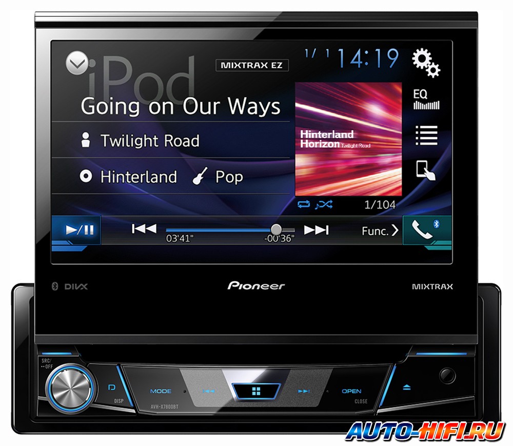 Автомагнитола Pioneer AVH-X7800BT Автомагнитола Pioneer AVH-X7800BT
