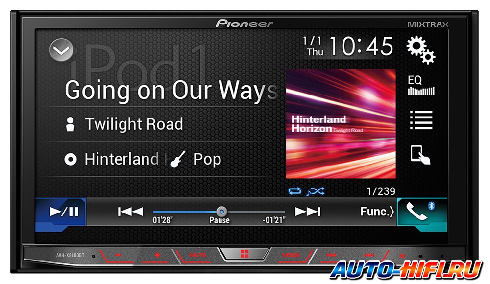 Pioneer avh-x8800bt 