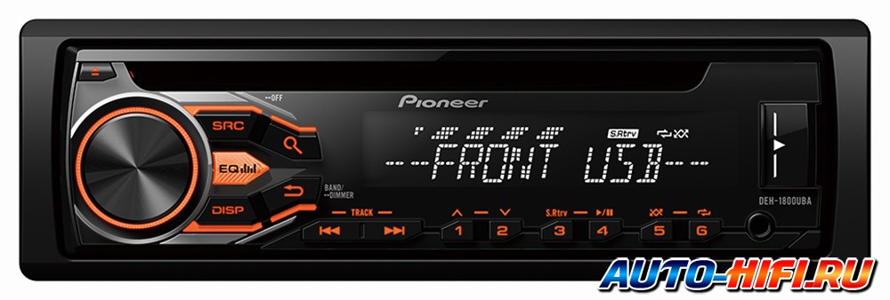 Автомагнитола Pioneer DEH-1800UBA Автомагнитола Pioneer DEH-1800UBA