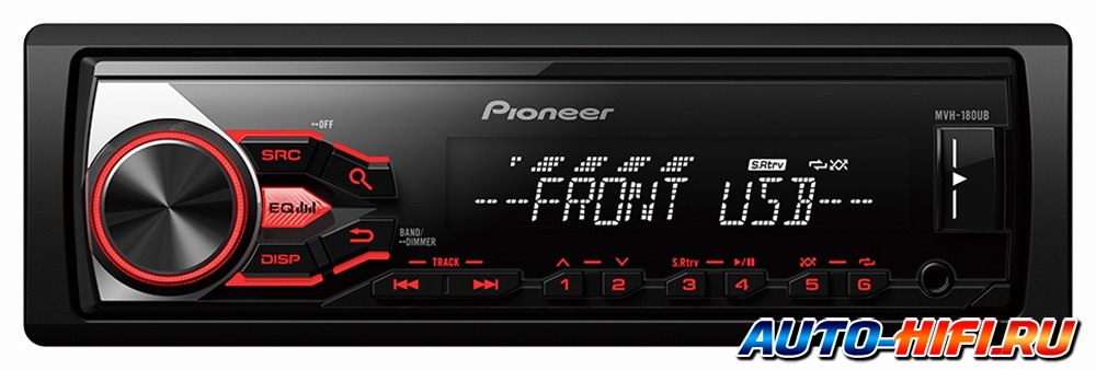 Автомагнитола Pioneer MVH-180UB Автомагнитола Pioneer MVH-180UB