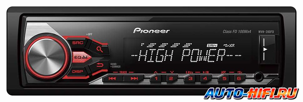 Автомагнитола Pioneer MVH-280FD Автомагнитола Pioneer MVH-280FD