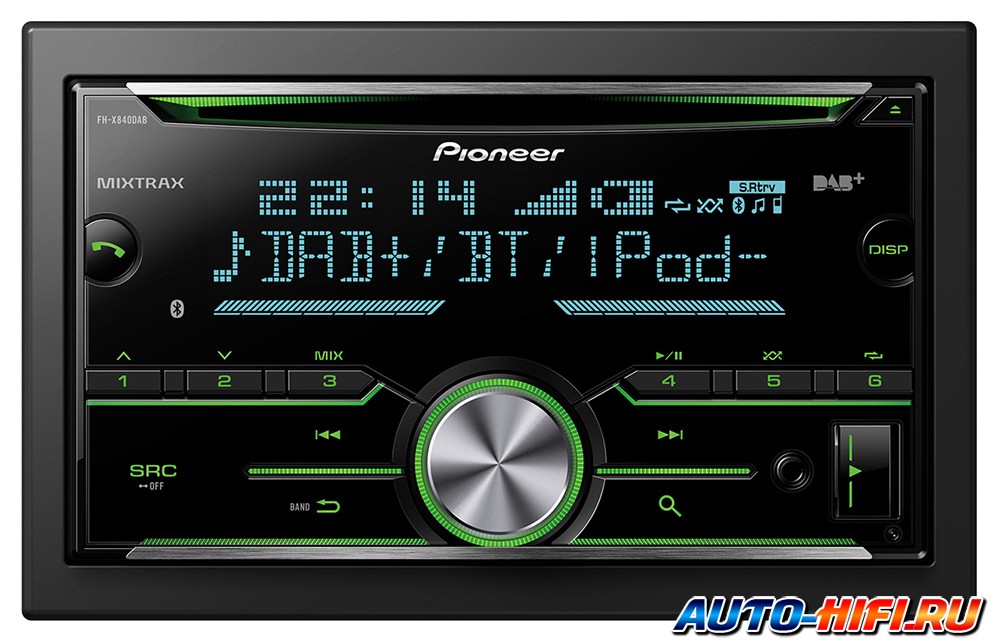 Автомагнитола Pioneer FH-X840DAB Автомагнитола Pioneer FH-X840DAB
