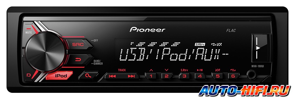 Автомагнитола Pioneer MVH-190UI Автомагнитола Pioneer MVH-190UI
