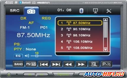 Изображение автомагнитолы Prology MDN-2740T Изображение автомагнитолы Prology MDN-2740T