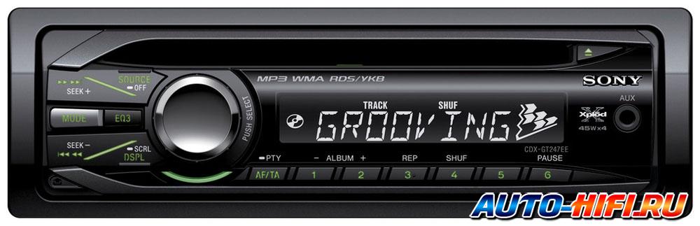 Автомагнитола Sony CDX-GT247EE Автомагнитола Sony CDX-GT247EE