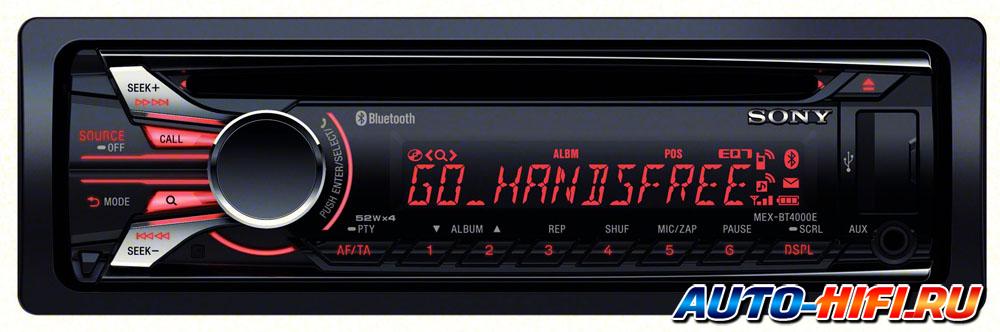 Автомагнитола Sony MEX-BT4000E Автомагнитола Sony MEX-BT4000E