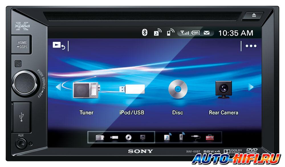 Автомагнитола Sony XAV-68BT Автомагнитола Sony XAV-68BT