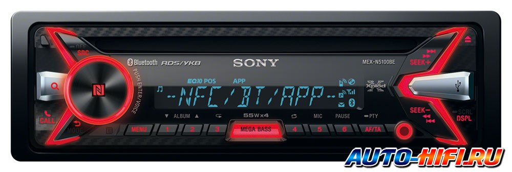 Автомагнитола Sony MEX-N5100BE Автомагнитола Sony MEX-N5100BE