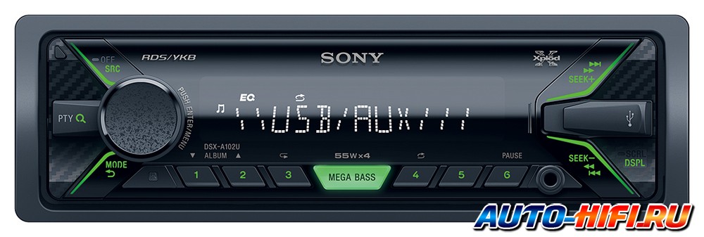 Автомагнитола Sony DSX-A102U Автомагнитола Sony DSX-A102U